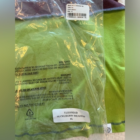 Daydreamer Size XL Patch Shrunken Tee Cropped T- Shirt NWT - Picture 10 of 13